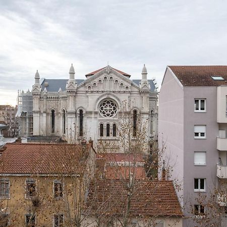 Le Nazareth -Charmant Appartement Lyon Part-Dieu Balcon Garage Exterior foto